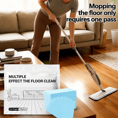 🔥Sylphline🦠Mloor Cleaning Tablets 100 Pack Multi Surface Cleaner Hardwood Laminate Tile RV Walls🏡