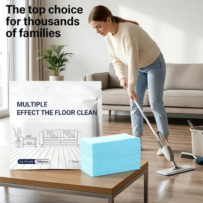 🔥Sylphline🦠Mloor Cleaning Tablets 100 Pack Multi Surface Cleaner Hardwood Laminate Tile RV Walls🏡